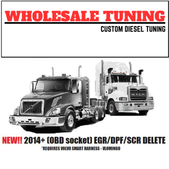 VOLVO / MACK TRUCKS AND BUSES USA VERSION 3 2014+ (OBD SOCKET) SCR/DPF/EGR DELETE