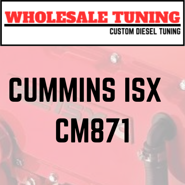 Cummins ISX CM871 Tuning