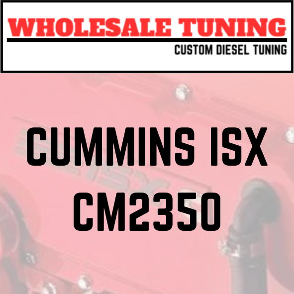 Cummins ISX CM2350 Tuning