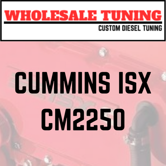 Cummins ISX CM2250 Tuning