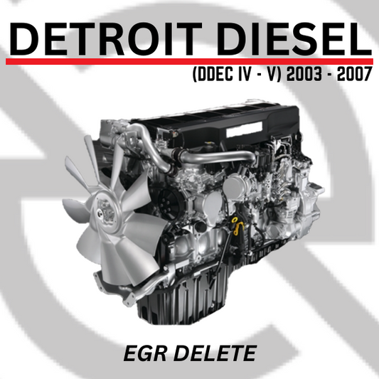 Detroit Diesel 2003-2007 (DDEC IV-V) EGR delete