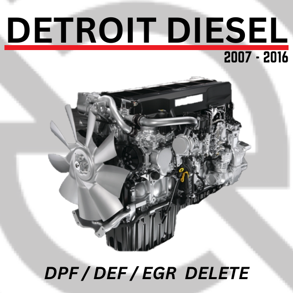 Detroit Diesel 2007-2016 DPF/DEF/EGR delete