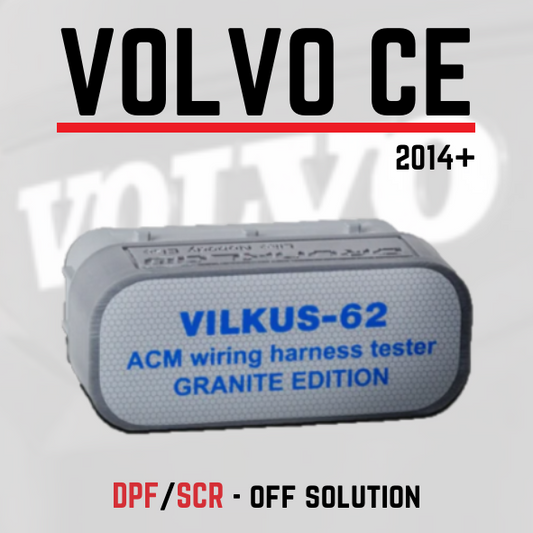 Volvo CE 2014+ VILKUS-62: Granite edition. DPF/SCR-off solution