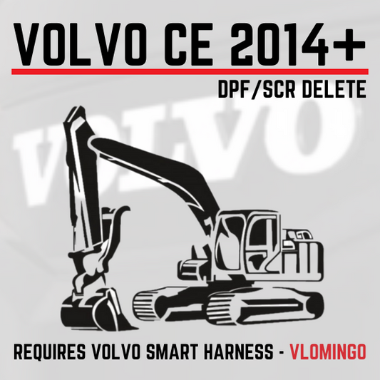 VOLVO CE 2014+ DPF/SCR DELETE