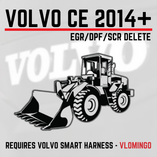 VOLVO CE 2014+ EGR/DPF/SCR DELETE