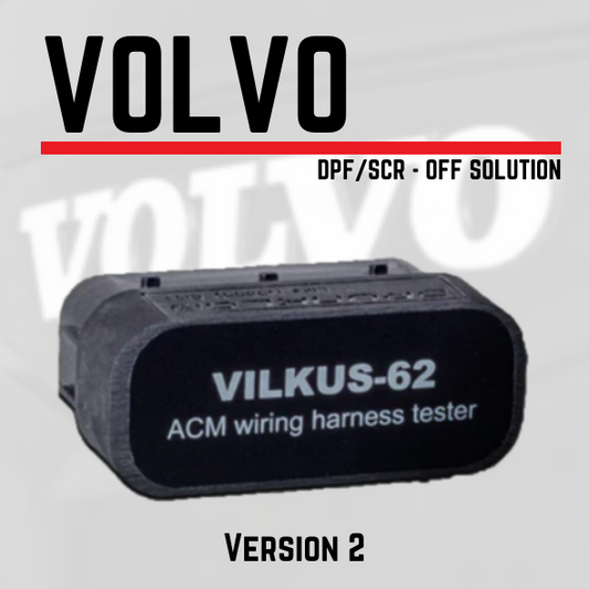 2010-2013 Trucks and CE VILKUS-62 Black. DPF/SCR-off solution.