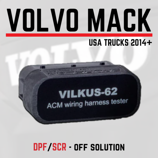 VOLVO / MACKUSA TRUCKS 2014+ VILKUS-62 DPF/SCR-OFF SOLUTION