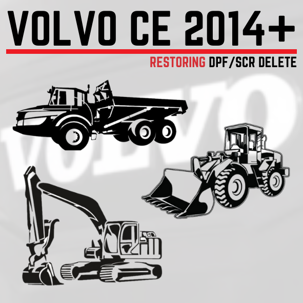 Volvo CE 2014+ Restoring DPF/SCR delete